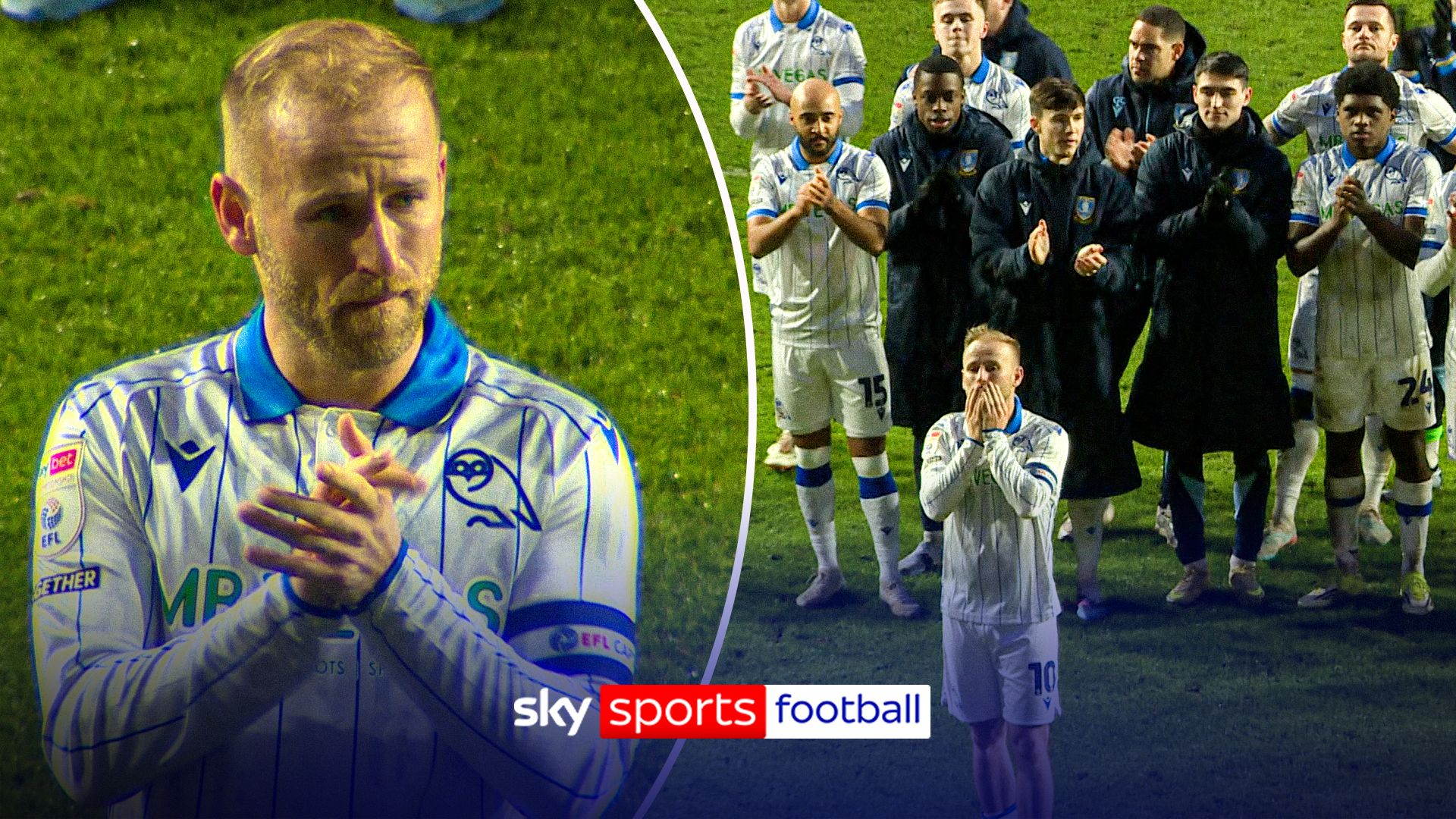 Emotional Bannan bids a final farewell to Sheffield Wednesday