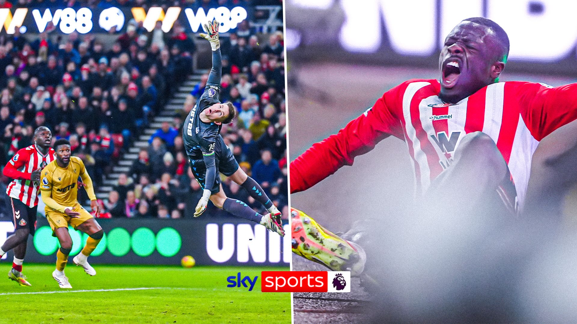 'He's in pain there!' | Brobbey's goal celebrations halted by cramp!