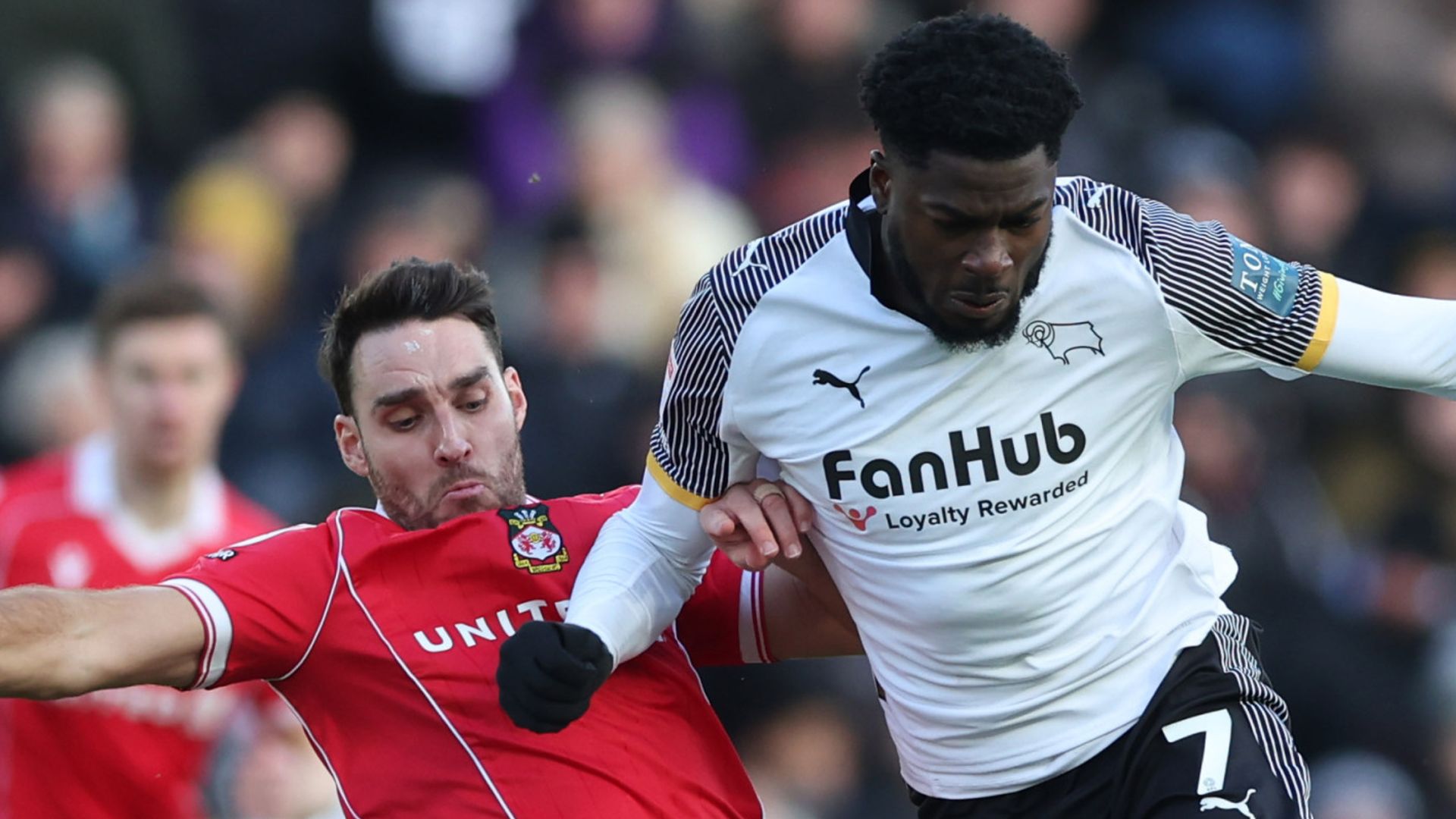 Wrexham beat Derby to continue march towards play-offs