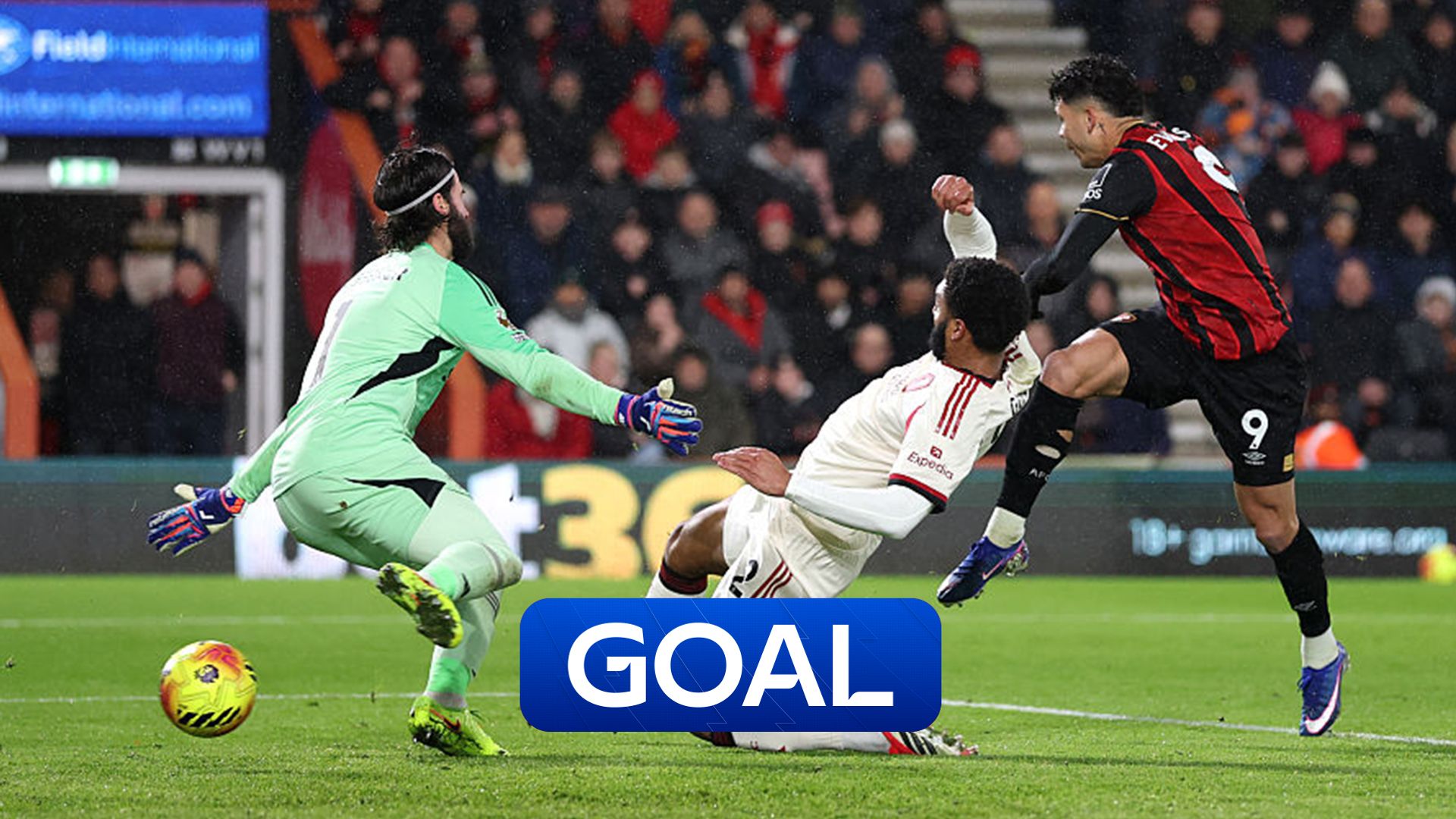 Van Dijk mistake allows Bournemouth to take lead against Liverpool