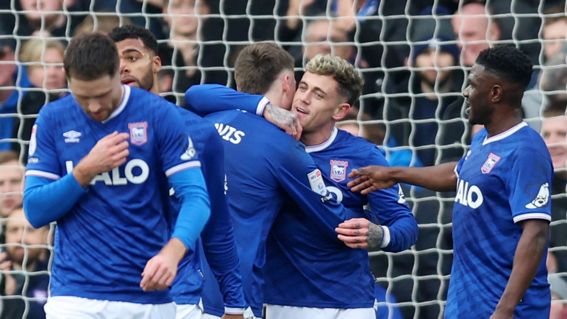 Ipswich ease past Blackburn to maintain promotion charge