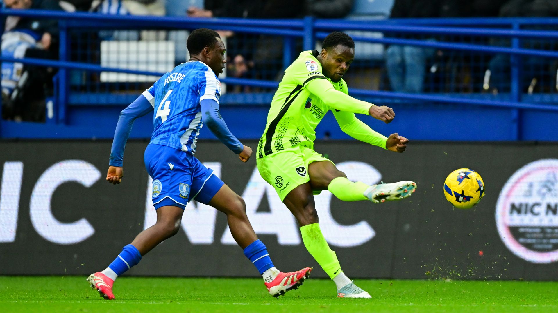 Portsmouth edge win at Sheff Wed