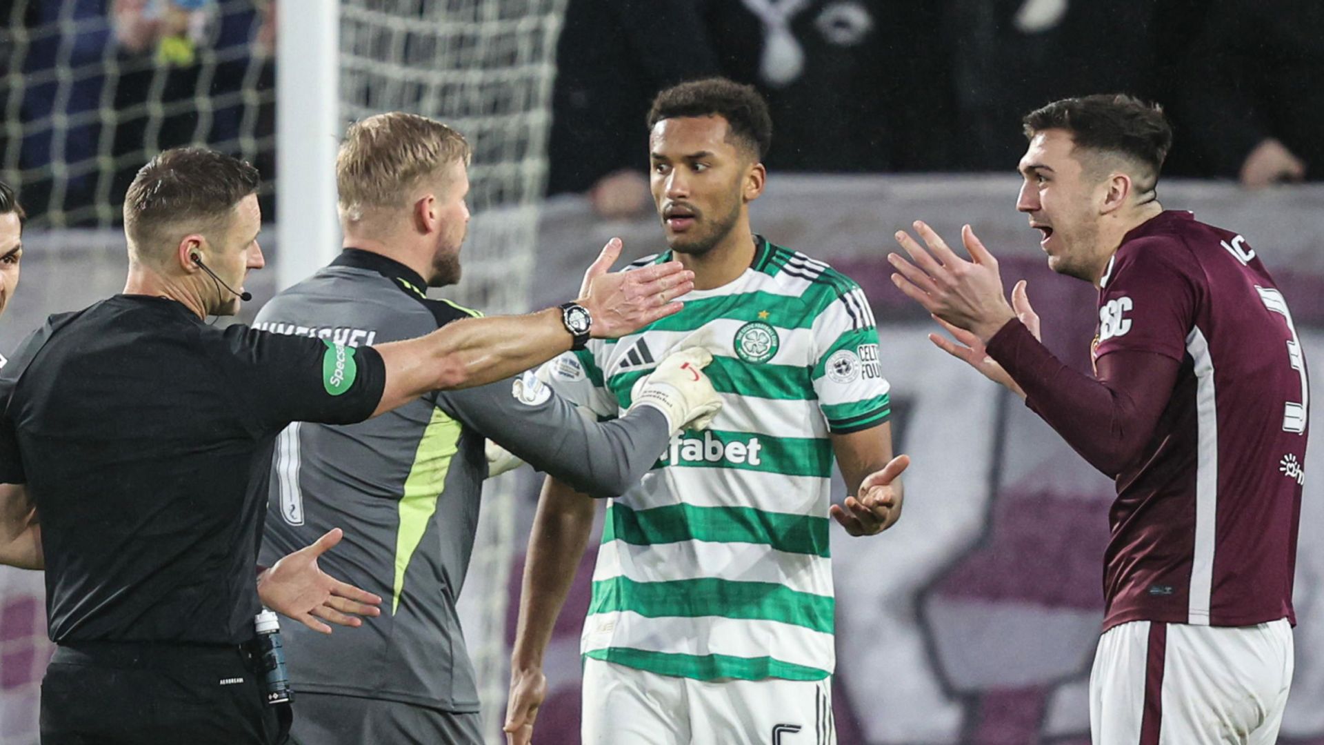 Celtic to appeal Trusty red at Hearts