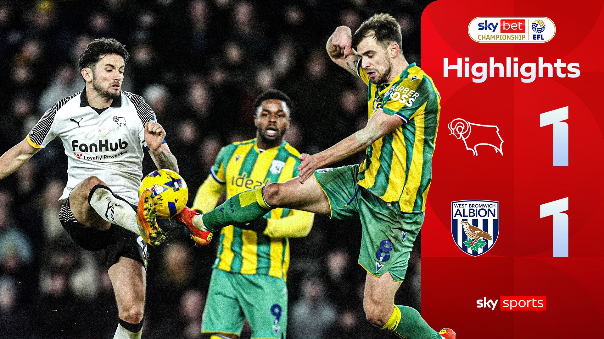 Late Mepham header rescues a point for the Baggies