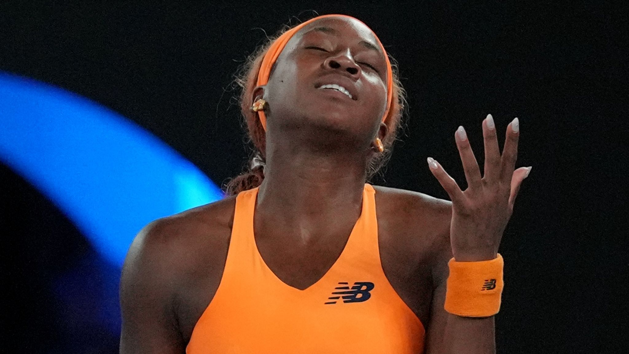 Australian Open: Coco Gauff calls for more privacy after smashing her racket following shock exit | Tennis News | Sky Sports