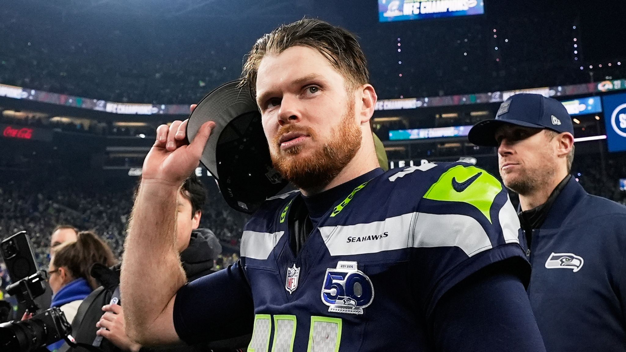 Super Bowl 2026: Sam Darnold defies ghosts and doubters to leave Seattle  Seahawks one win from Super Bowl fairy tale | NFL News | Sky Sports