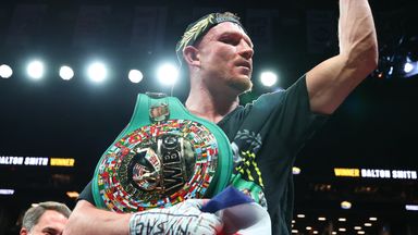 Dalton Smith became Britain's latest boxing world champion after knocking out Subriel Matias in the fifth round in Brooklyn to claim the WBC light-welterweight title
