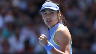 Emma Raducanu suffered a second-round exit at the Australian Open