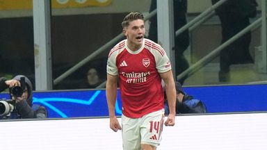 Viktor Gyokeres has scored three goals in his last three Champions League matches