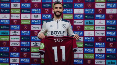 New West Ham signing Taty Castellanos. Pic: West Ham United FC.