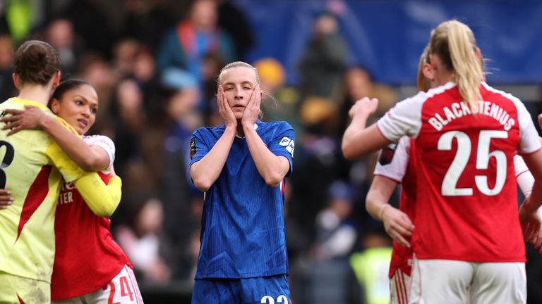 Chelsea's second defeat in four games leaves Man City the opportunity to move nine points clear at the top of the WSL