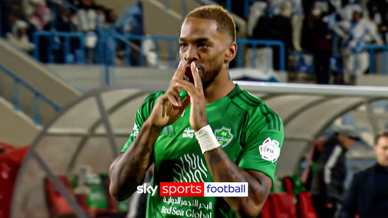 Ivan Toney scores for Al-Ahli Saudi FC
