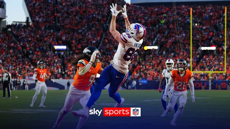Buffalo quarterback Josh Allen found Dalton Kincaid with the 14-yard touchdown pass as the Bills regained the lead in the fourth quarter.