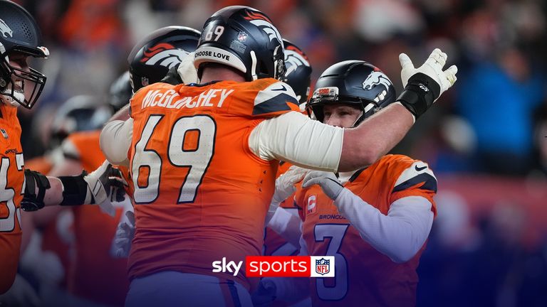 Denver are heading to the AFC Championship Game after Wil Lutz's 24-yard field goal secured a dramatic 33-30 win over Buffalo in overtime.