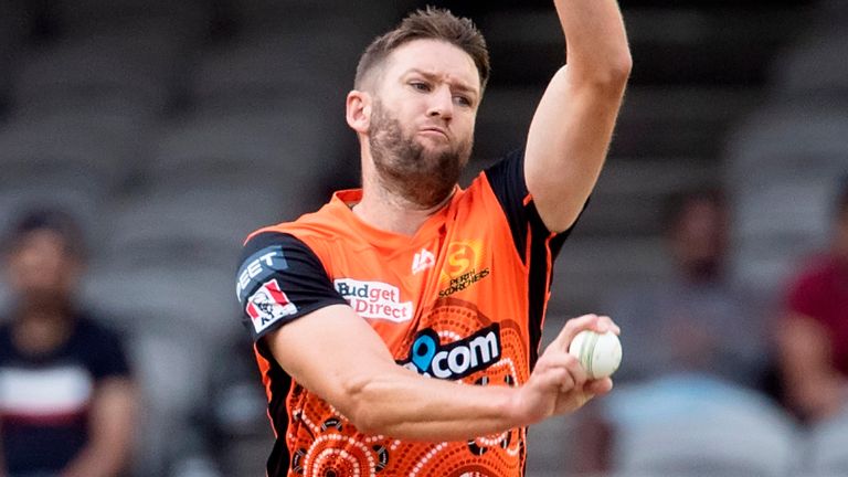 Australian seam bowler Andrew 'AJ' Tye has joined Yorkshire for the Vitality Blast