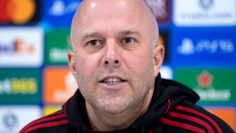 Liverpool manager Arne Slot during a press conference at Anfield, Liverpool. Picture date: Tuesday January 27, 2026. PA Photo. Photo credit should read: Peter Byrne/PA Wire...RESTRICTIONS: Use subject to restrictions. Editorial use only, no commercial use without prior consent from rights holder.