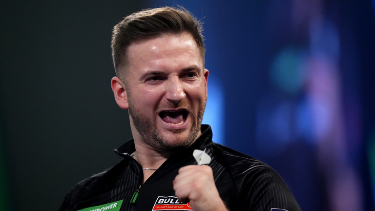 Arno Merk was among the first raft of hopeful to navigate the first round at 2026 PDC Q-School