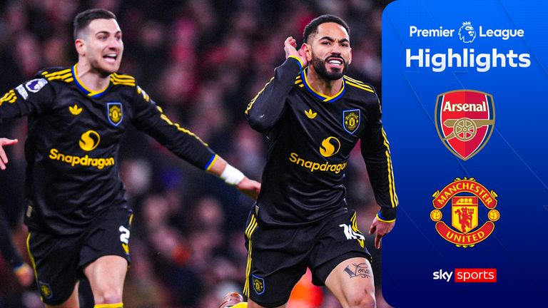 Arsenal vs Man Utd highlights