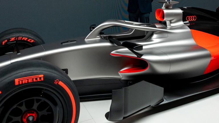 Audi's F1 concept livery 