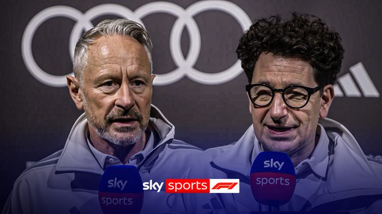 Head of Audi F1 Project Mattia Binotto say he expects a 'bumpy 2026' for Audi as they establish themselves as a newly branded team, whilst team principal Jonathan Wheatley sets out their 'ambitious targets' for the season.