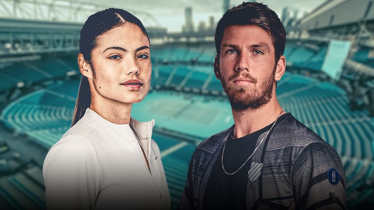 Australian Open: Emma Raducanu and Cameron Norrie