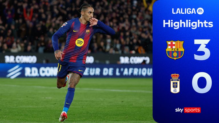 Barcelona 3-0 Oviedo 