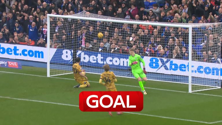 Ipswich get off to a dream start as Blackburn Rovers' Eiran Cashin knocks in an own goal.