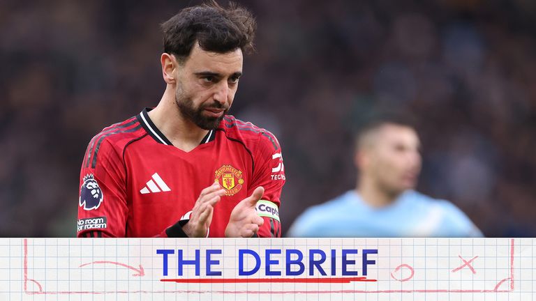 Bruno Fernandes showed his creativity again in Manchester United's 2-0 win over Manchester City