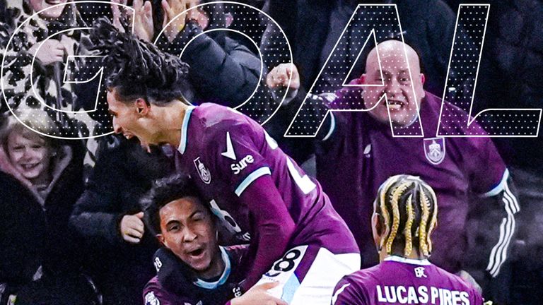 Burnley score against Man Utd