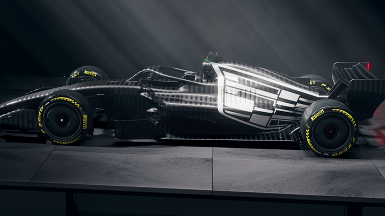 The look Cadillac's first car will have for its first week of testing running