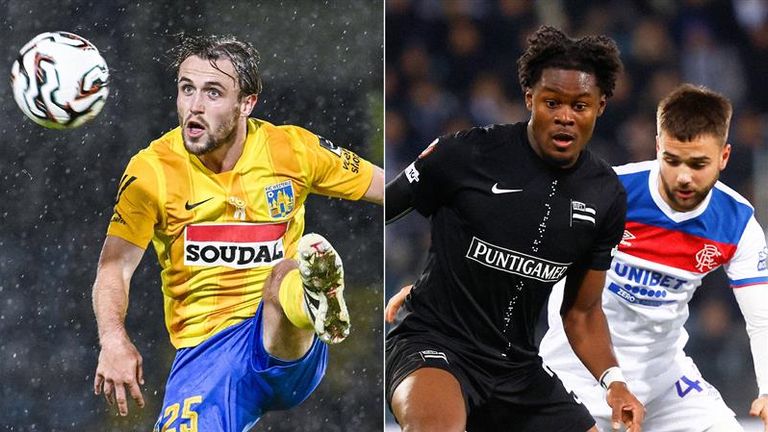 Tuur Rommens (L) and Tochi Chukwuani (R) are wanted by Rangers