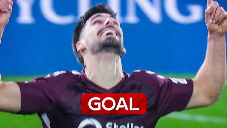 Tynecastle erupts as Braga levels for Hearts