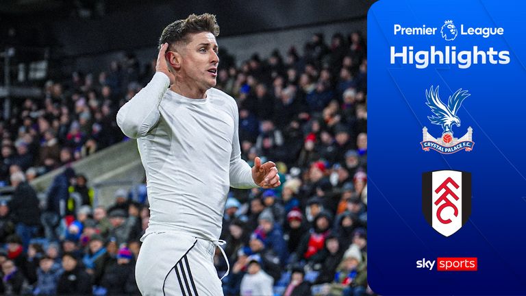 Highlights from the Premier League match between Crystal Palace and Fulham.