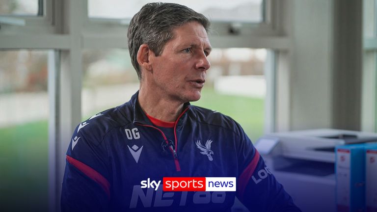 Oliver Glasner on Crystal Palace contract talks