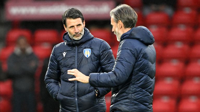 Danny y Nicky Cowley estarán a cargo de Colchester a partir de enero de 2024.