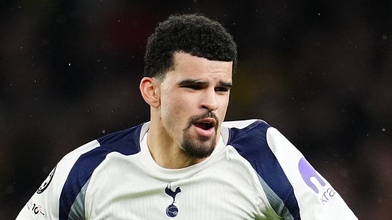 Tottenham striker Dominic Solanke