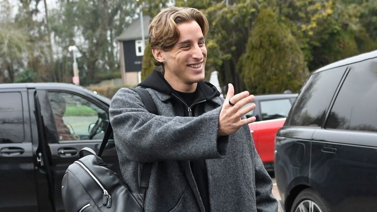 New Watford signing Edoardo Bove (pic: Watford FC)