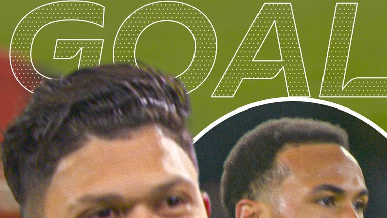 evanilson goal vs arsenal vertical thumb