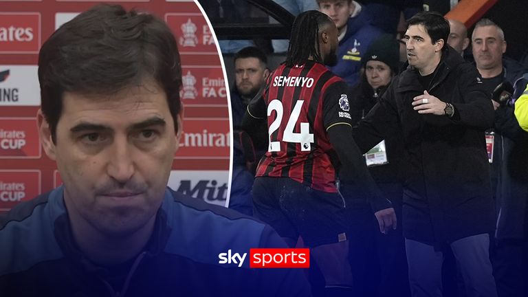 Andoni Iraola on Antoine Semenyo