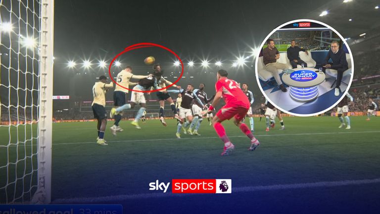 Everton disallowed goal