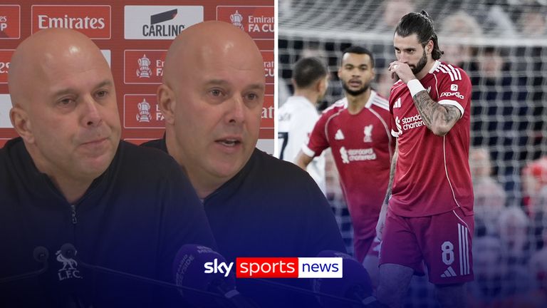 Arne Slot on Dominik Szoboszlai error against Barnsley