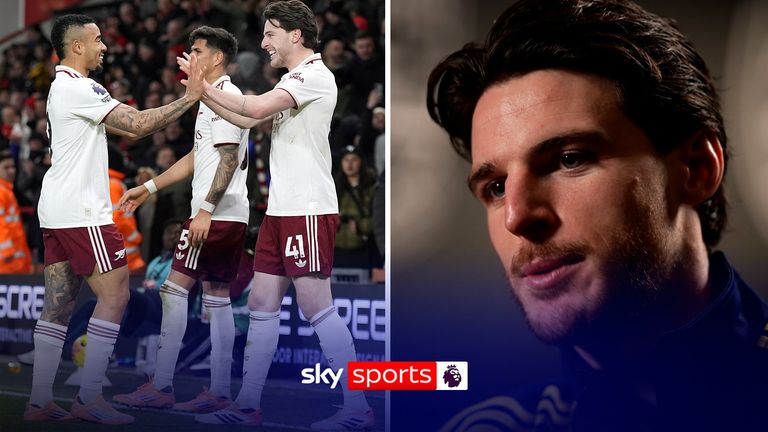 Declan Rice gave his thoughts on the title race and is confident Arsenal can go on to finally win the Premier League.