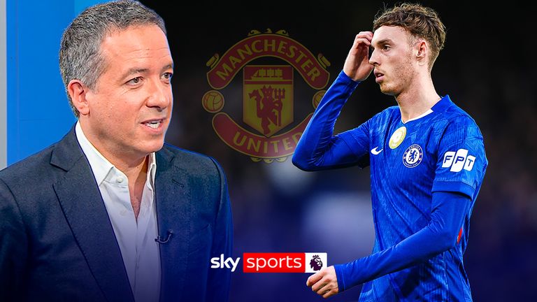 Kaveh Solhekol explains more about the future of Chelsea's star striker Cole Palmer after reported links to Man Utd.
