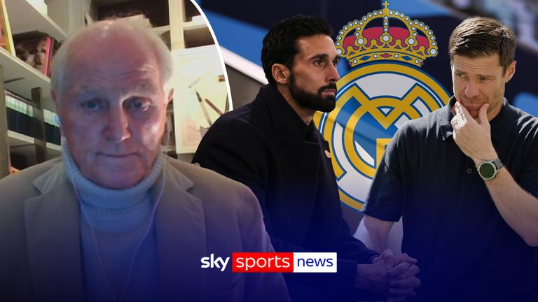 Rmaon Calderon on Xabi Alonso and Alvaro Arbeloa.