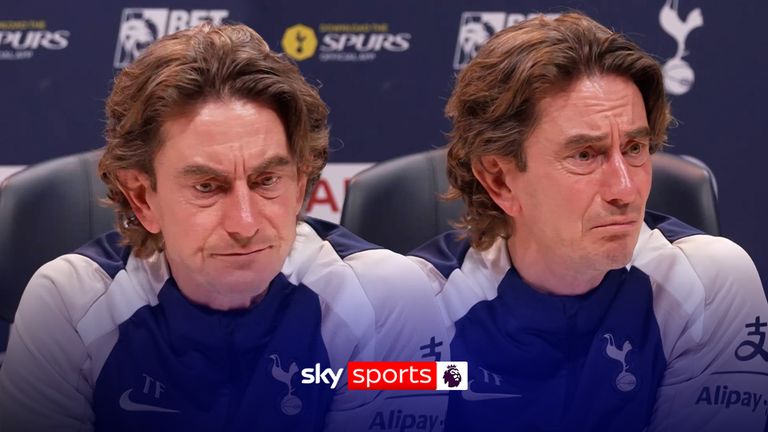 Thomas Frank on his time at Tottenham Hotspur so far