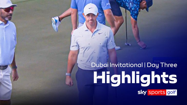 Rory McIlroy Dubai Invitational