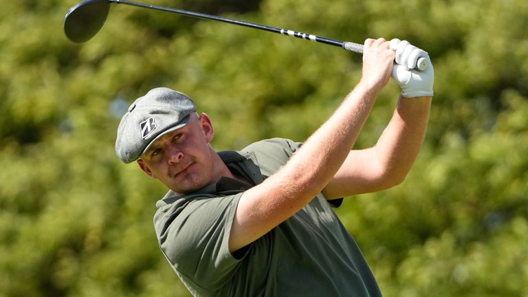 Harry Hall shot a four-under 66 in his third round