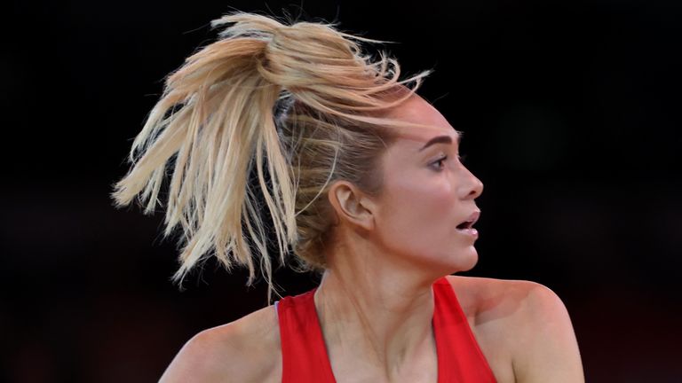 Helen Housby, Vitality Roses, netball (Getty Images)