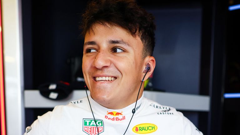 Isack Hadjar is Max Verstappen's team-mate at Red Bull for 2026 (Credit: Red Bull Content Pool)