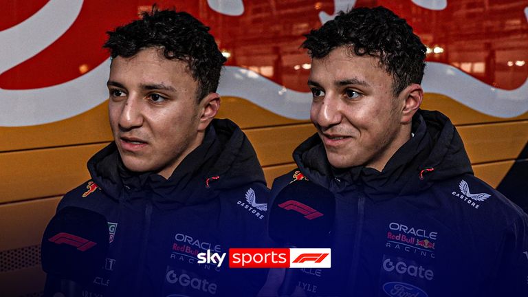 Isack Hadjar praises a productive day following the Red Bull driver topping the time sheets on day one in Barcelona.